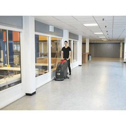 Fregadora-Secadora de Pisos (510mm, 40L, 2.100 m²/h)  de baterías 11