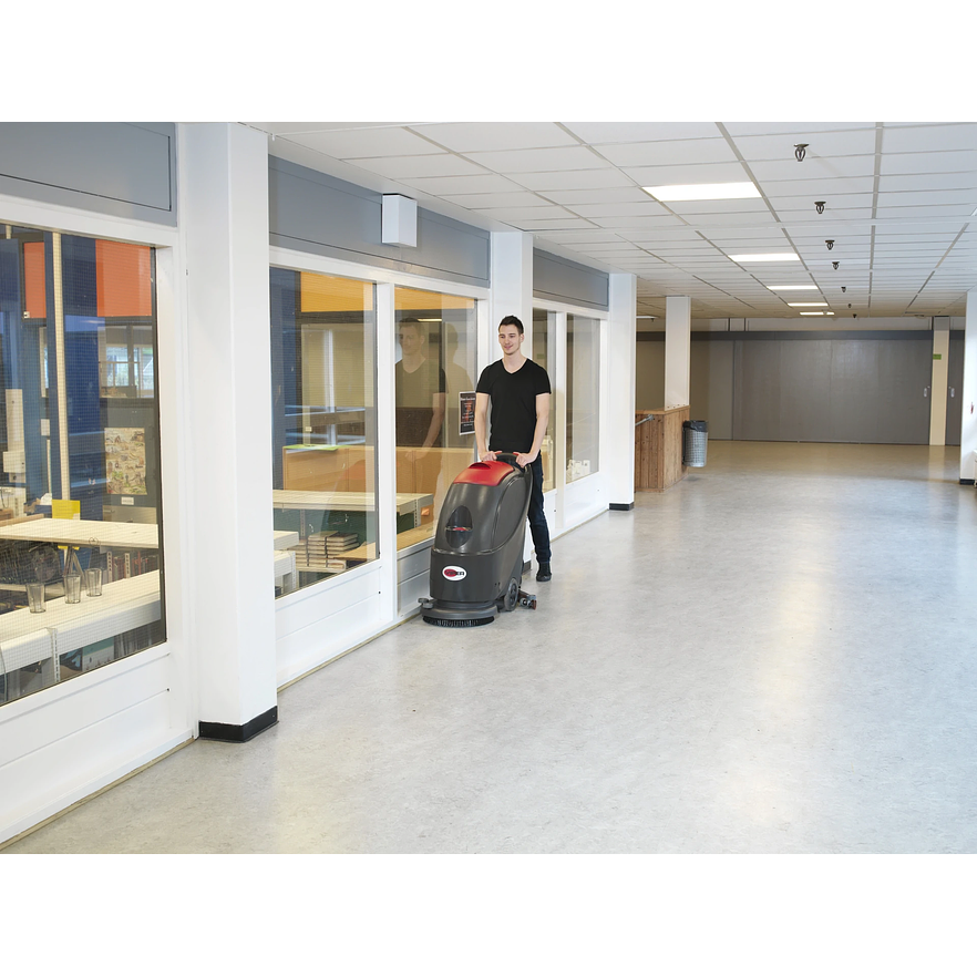 Fregadora-Secadora de Pisos (510mm, 40L, 2.100 m²/h)  de baterías 11