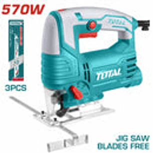 Sierra Caladora 570W TOTAL UTS206656 Industrial 110V-120V