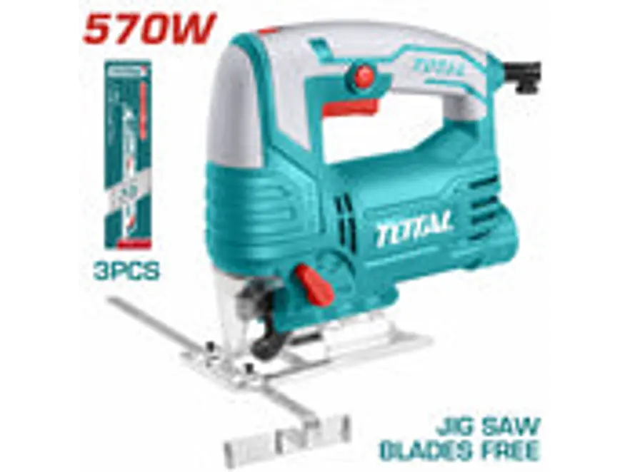 Sierra Caladora 570W TOTAL UTS206656 Industrial 110V-120V - Foto 2 | aztools.co