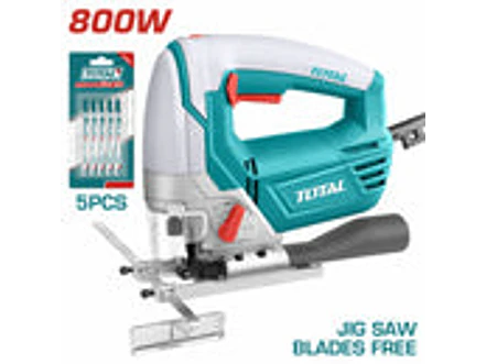 Sierra Caladora 800W TOTAL UTS2081006 Industrial 110V-120V + Accesorios - Foto 2 | aztools.co