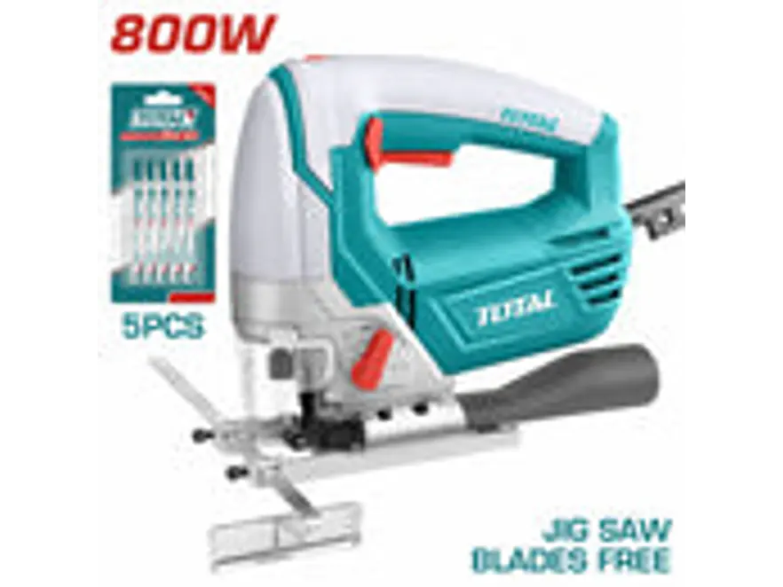 Sierra Caladora 800W TOTAL UTS2081006 Industrial 110V-120V + Accesorios - Foto 2 | aztools.co