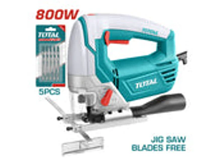 Sierra Caladora 800W TOTAL UTS2081006 Industrial 110V-120V + Accesorios - Foto 3 | aztools.co