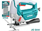 Sierra Caladora 800W TOTAL UTS2081006 Industrial 110V-120V + Accesorios - Miniatura 3 | aztools.co