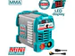 Soldador Inversor Digital 130A TOTAL UTW213049 MMA 110V-220V Industrial - Miniatura 2 | aztools.co