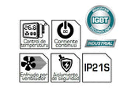 Soldador Inversor Digital 160A TOTAL UTW21606 MMA 110-120V Industrial - Foto 3 | aztools.co