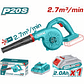 Sopladora inalambrica 20V, incluye 1 bateria 2.0Ah y 1 cargador 20V Super Total UTABLI200281 - Miniatura 2