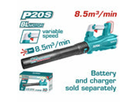 Sopladora Inalámbrica 20V TOTAL TABLI20428 Industrial Turbina Axial - Foto 1 | aztools.co