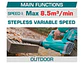 Sopladora Inalámbrica 20V TOTAL TABLI20428 Industrial Turbina Axial - Miniatura 2 | aztools.co