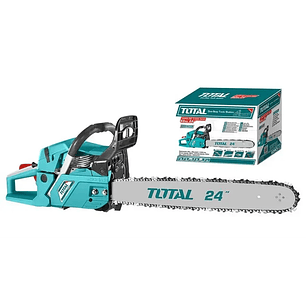 Motosierra a Gasolina TOTAL TG5602411 2.4kW 62cc (24