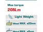 Taladro Atornillador Inalámbrico 12V TOTAL UTDLI1218 Industrial + Batería 1.5Ah - Miniatura 2 | aztools.co