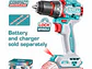 Taladro Atornillador Brushless 20V TOTAL TDLI206681 Industrial 66Nm (Solo Herramienta) - Miniatura 1 | aztools.co