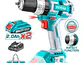 Taladro Percutor Brushless 20V TOTAL UTIDLI20605 Industrial 60Nm + 2 Baterías + 50 Accesorios - Miniatura 2 | aztools.co