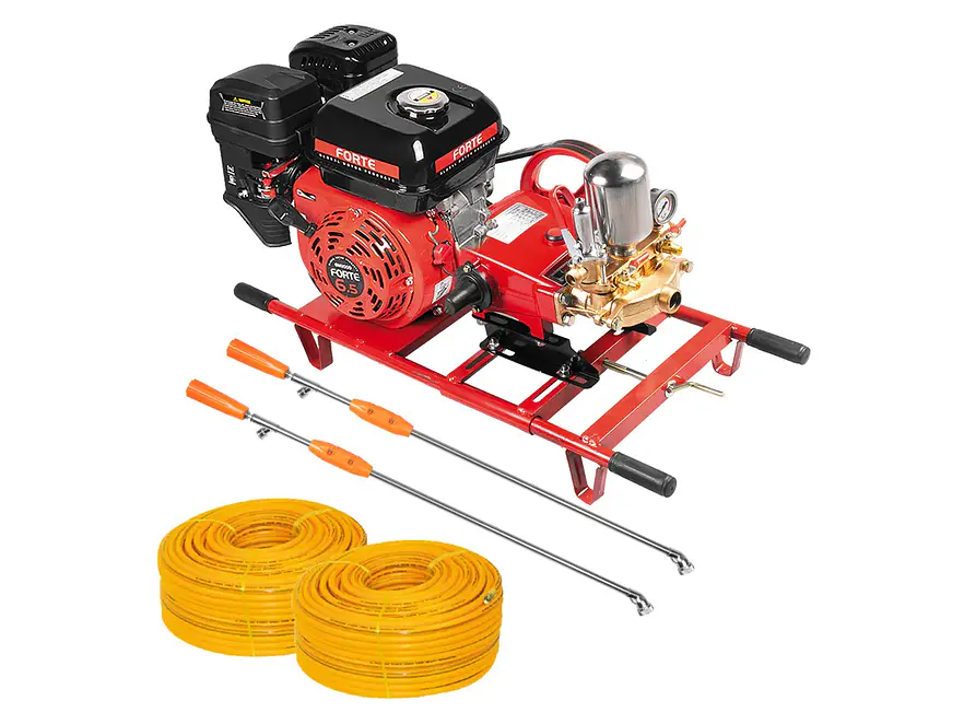 Fumigadora Estacionaria FORTE TO30-GM200K 6.5 HP (30-40 L/min, 2 Mangueras) Control de Plagas - Foto 1 | aztools.co