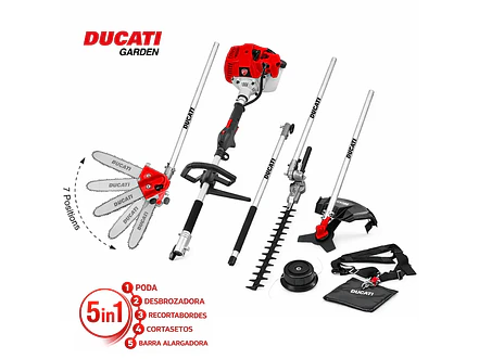 Guadaña Multifuncional DUCATI DBC3300M 1.2 HP (4 en 1, 32.6 cc) - Foto 1 | aztools.co