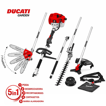 Guadaña Multifuncional DUCATI DBC3300M 1.2 HP (4 en 1, 32.6 cc) 1