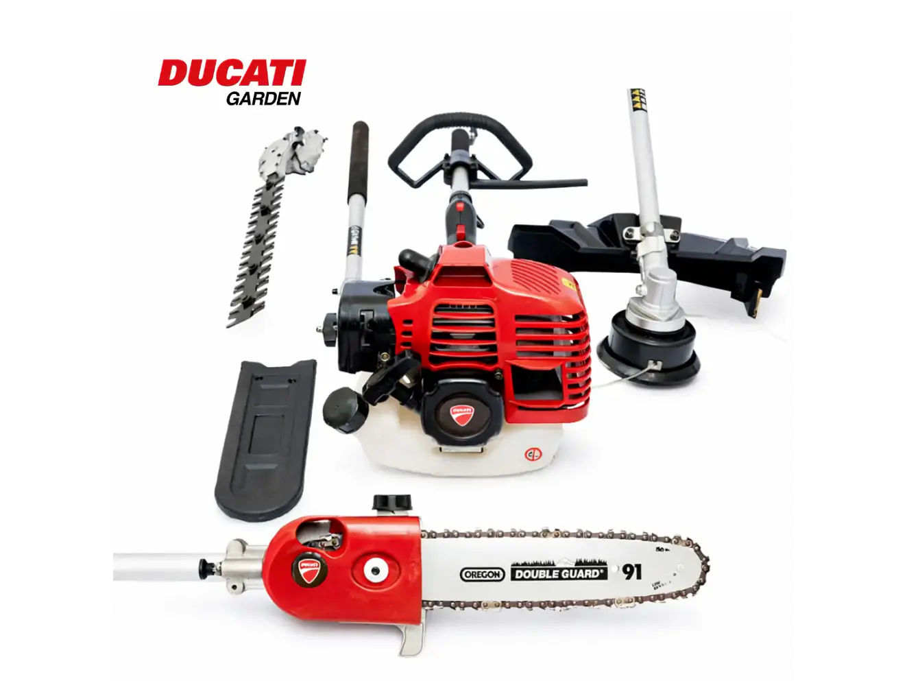 Guadaña Multifuncional DUCATI DBC3300M 1.2 HP (4 en 1, 32.6 cc) - Foto 2 | aztools.co