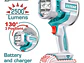 Lámpara de Trabajo Inalámbrica TOTAL TWLI20885 20V (2500 Lúmenes, 130° Ajustable) No bateria no Cargador - Miniatura 2 | aztools.co