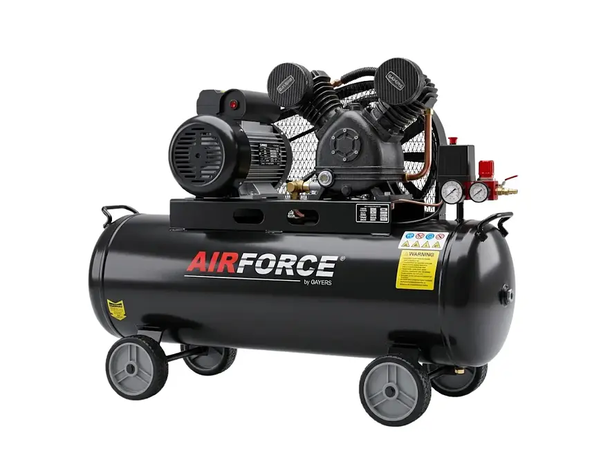 Compresor de Aire Horizontal AIR FORCE V-0.17/8 - 2 HP / 70 Litros / 115 PSI - Envío a todo Colombia | aztools.co
