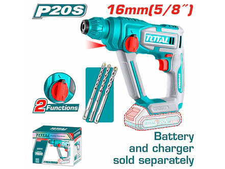 Rotomartillo SDS Plus 20V TOTAL TRHLI20168 Industrial 5/8