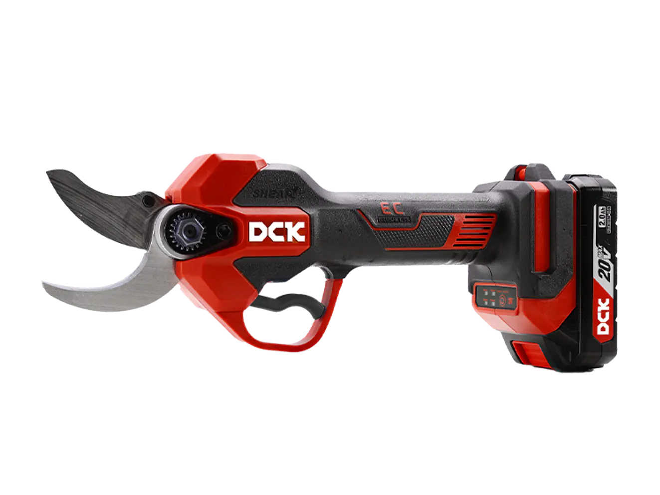 Tijera para Podar Ramas Inalámbrica DCK KDYD35S 20V 35mm Incluye Batería y Cargador - Foto 1 | aztools.co