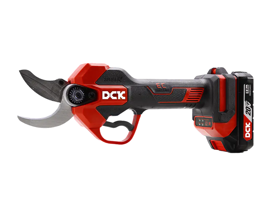Tijera para Podar Ramas Inalámbrica DCK KDYD35S 20V 35mm Incluye Batería y Cargador - Foto 1 | aztools.co