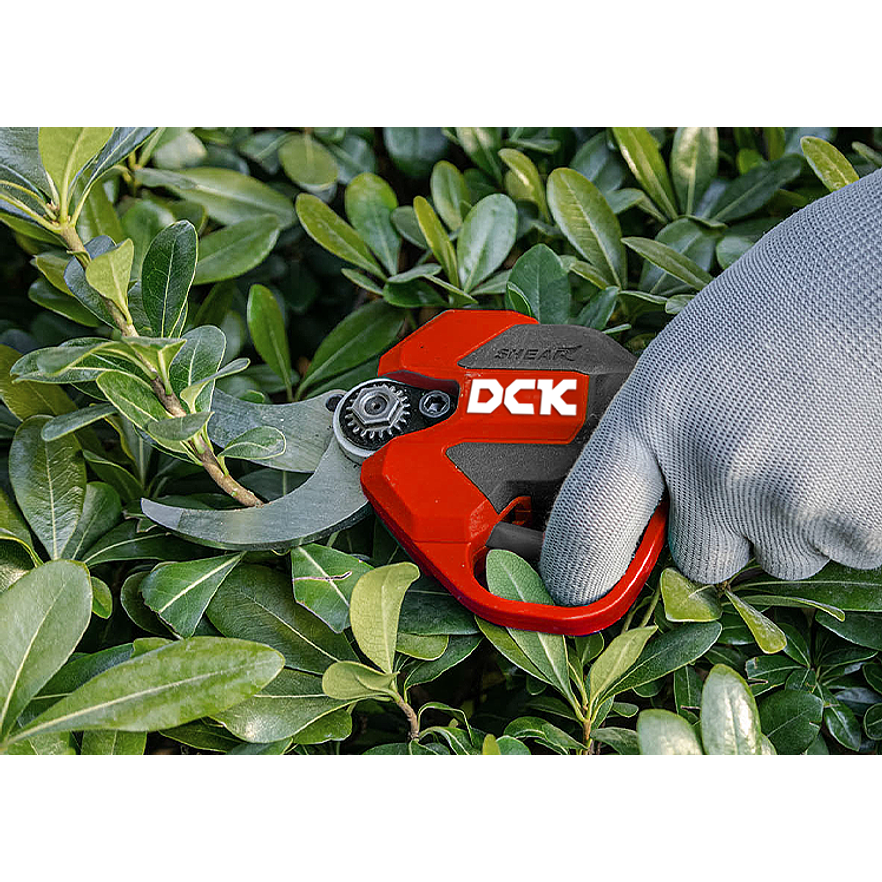 Tijera para Podar Ramas Inalámbrica DCK KDYD35S 20V 35mm Incluye Batería y Cargador 3