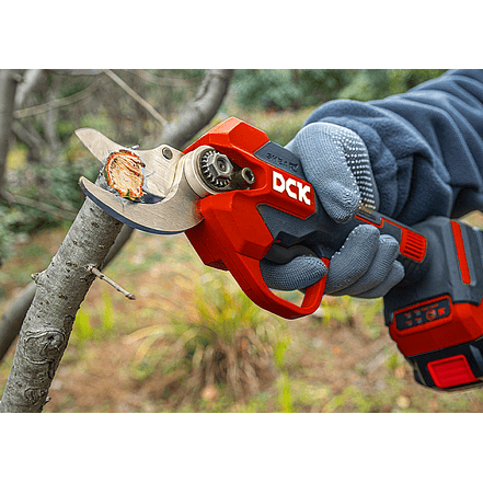 Tijera para Podar Ramas Inalámbrica DCK KDYD35S 20V 35mm Incluye Batería y Cargador 6