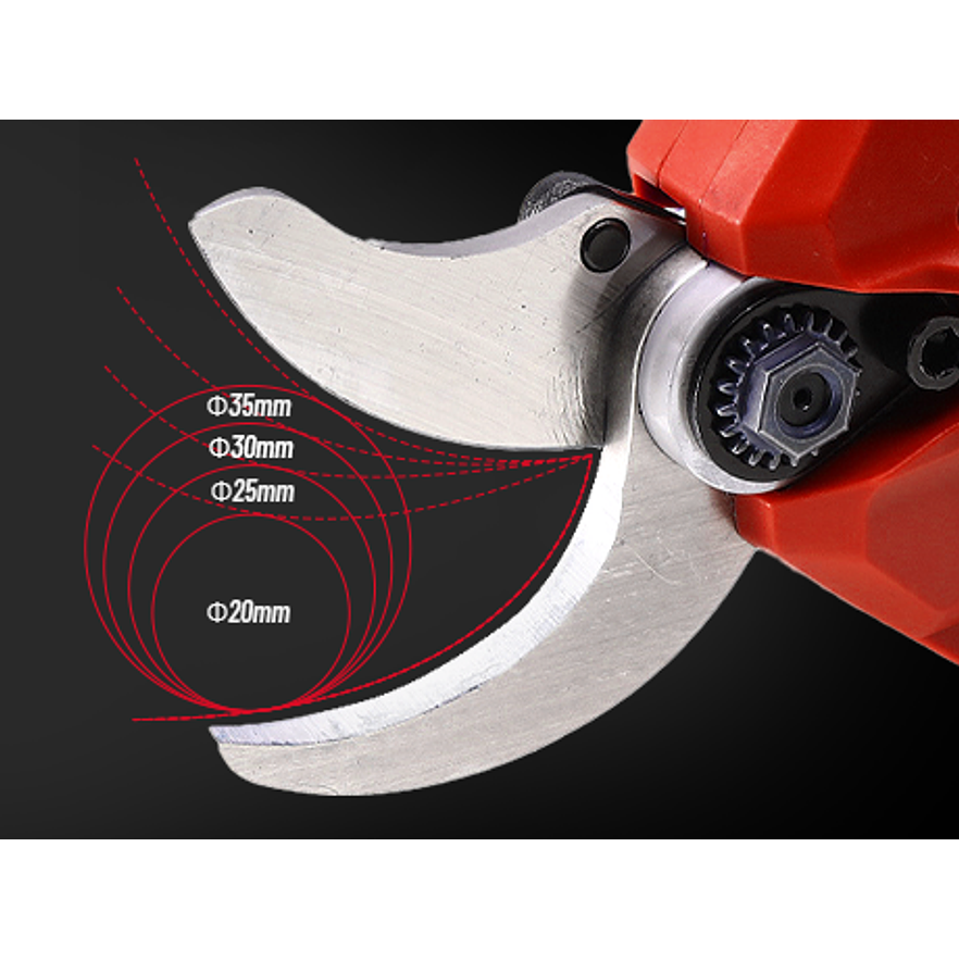 Tijera para Podar Ramas Inalámbrica DCK KDYD35S 20V 35mm Incluye Batería y Cargador 8