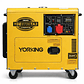 Planta Electrica Diesel Yorking YDE6700TA3 7Kva, Trifasica, Cabinada - Miniatura 1 | aztools.co