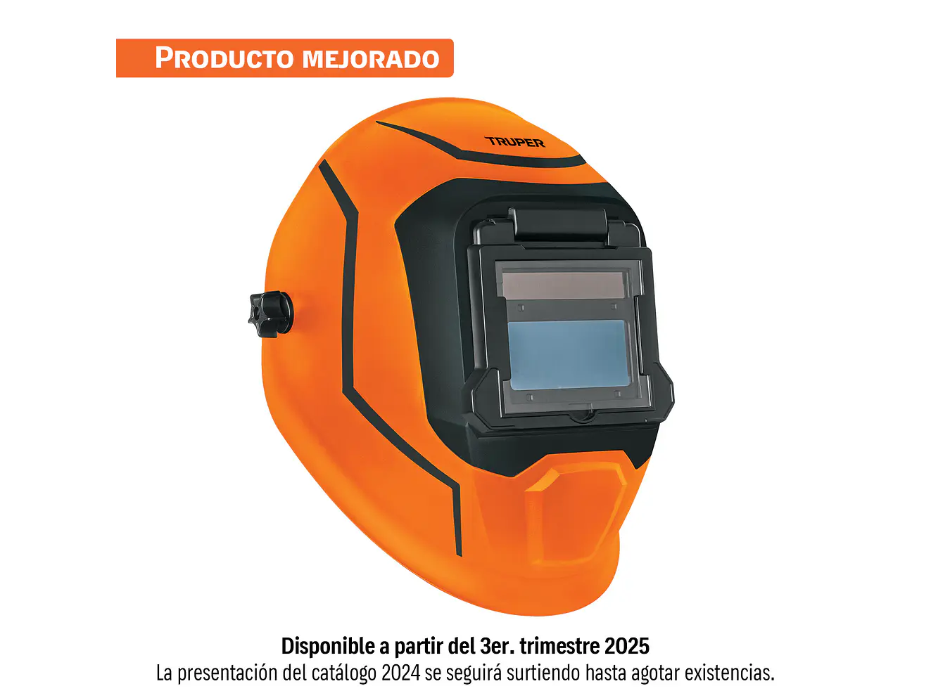 Careta Electrónica para Soldar Truper 102228 Sombra 5 a 13 Área de Visión 100mm x 40mm - Foto 5 | aztools.co