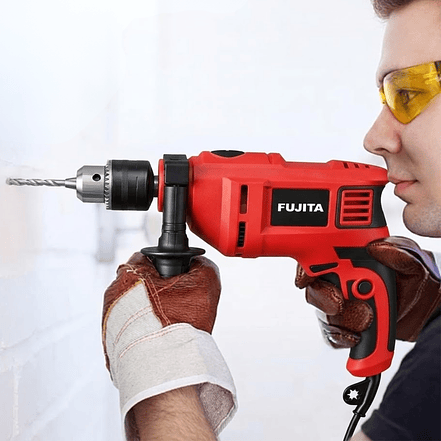 Taladro Percutor Fujita FGMR8601 650W 13mm 1/2 Pulgada 3000 Rpm 120V 2