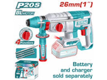 Rotomartillo Brushless 20V TOTAL TRHLI20268 Industrial 2.5J SDS Plus (Solo Herramienta) - Foto 1 | aztools.co