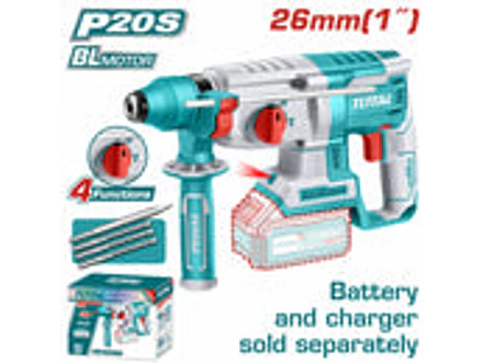 Rotomartillo Brushless SDS Plus 20V TOTAL TRHLI20228 Industrial 2.5 Joules (Solo Herramienta) - Foto 2 | aztools.co