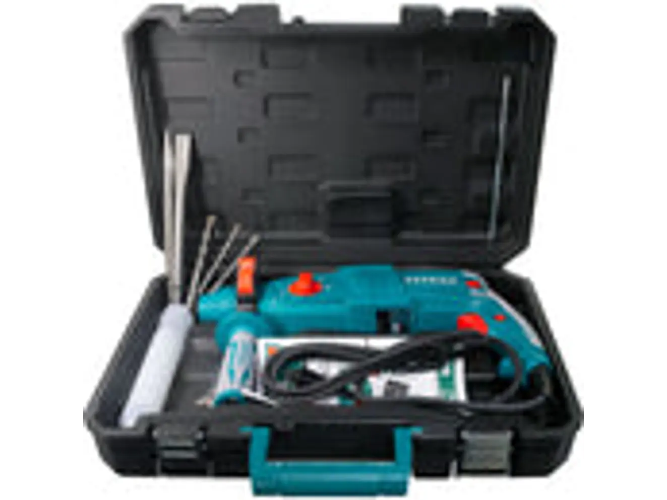 Rotomartillo SDS Plus 800W TOTAL UTH308268 2.5J + 3 Brocas + 2 Cinceles - Foto 4 | aztools.co
