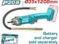 Vibrador de Concreto 20V TOTAL TCVLI202301 Industrial (Solo Herramienta) - Miniatura 1 | aztools.co