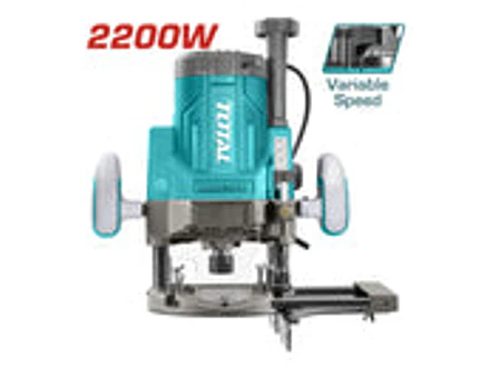 Ruteadora Industrial TOTAL UTR111226 2200W Profesional 1/4