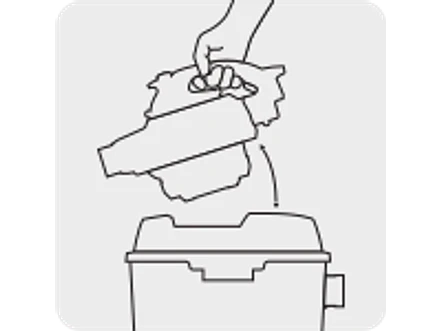 Aspiradora para Sólidos y Líquidos Truper ASP-12S 12093 5 HP 45 Litros con Soplador Desmontable  - Foto 6 | aztools.co