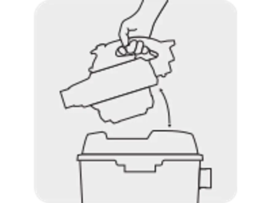 Aspiradora para Sólidos y Líquidos Truper ASP-12S 12093 5 HP 45 Litros con Soplador Desmontable  - Foto 6 | aztools.co