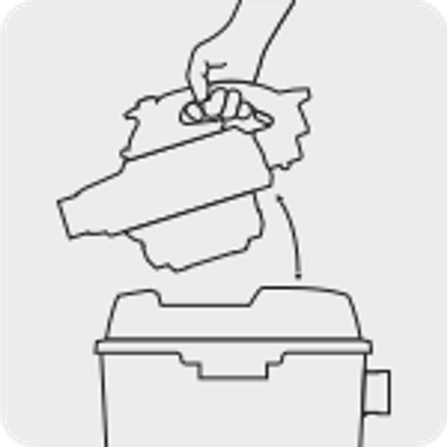 Aspiradora para Sólidos y Líquidos Truper ASP-12S 12093 5 HP 45 Litros con Soplador Desmontable  - Foto 6 | aztools.co