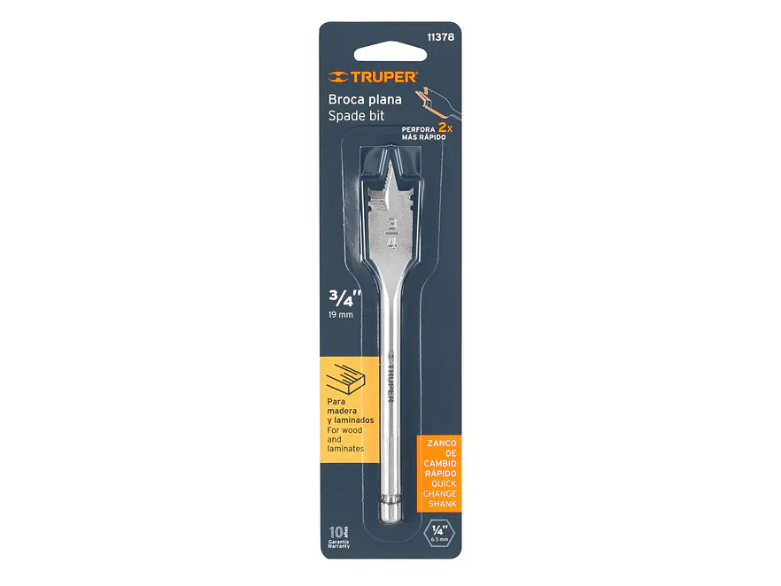Broca espada para madera, 3/4