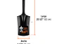 Cabeza para Palín Hoyador Truper C-PHO 11380 Acero al Carbón 170mm x 520mm - Miniatura 1 | aztools.co
