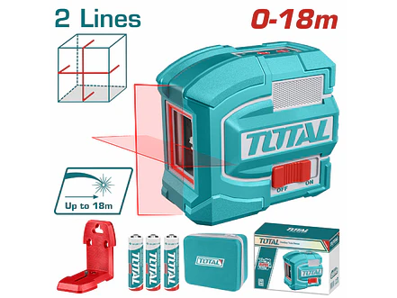 Nivel Láser Industrial TOTAL TLL156503 Autonivelante Haz Rojo 15 Metros - Foto 2 | aztools.co