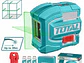 Nivel Láser Industrial TOTAL TLL156601 Autonivelante Haz Verde 35 Metros - Miniatura 2 | aztools.co