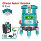 Nivel laser industrial 30 Metros, Autonivelante laser verde, Total TLL305205 - Miniatura 2 | aztools.co