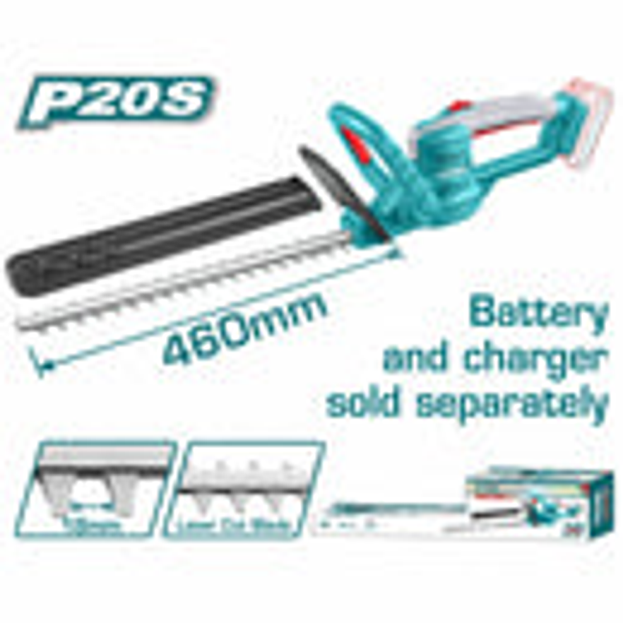 Cortasetos inalambrico 20V, Bateria y cargador No Incluido, Total THTLI20018 - Foto 1 | aztools.co