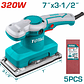 Lijadora industrial de palma 180 X 90Mm, Incluye 5 Lijas, Total UTF1301826 - Miniatura 1 | aztools.co