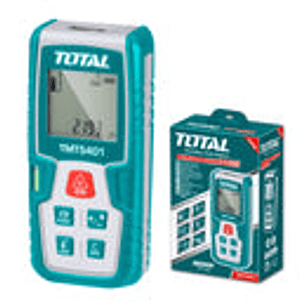 Medidor Láser de Distancia TOTAL TMT56016 60 Metros Precisión ±2.0mm