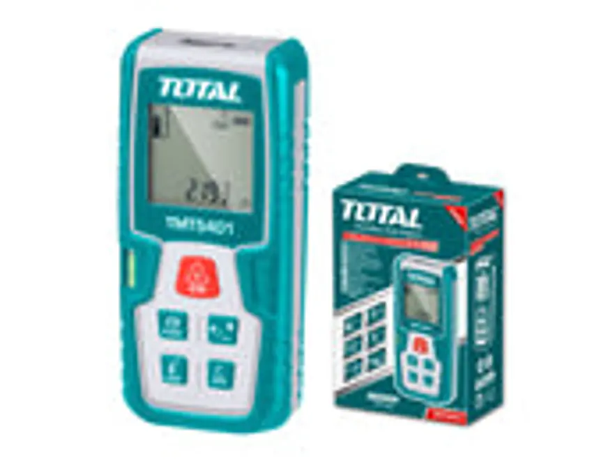 Medidor Láser de Distancia TOTAL TMT56016 60 Metros Precisión ±2.0mm - Foto 1 | aztools.co