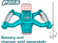Mezclador de Pintura y Mortero Inalámbrico TOTAL TMXLI2001 20V Profesional - Miniatura 3 | aztools.co